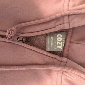 Aritzia Cozy Boyfriend Zip up Hoodie 2xl